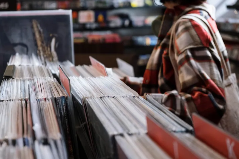 Grooves, Color, and Community: How Gen Z Fell Hard for the Record Store